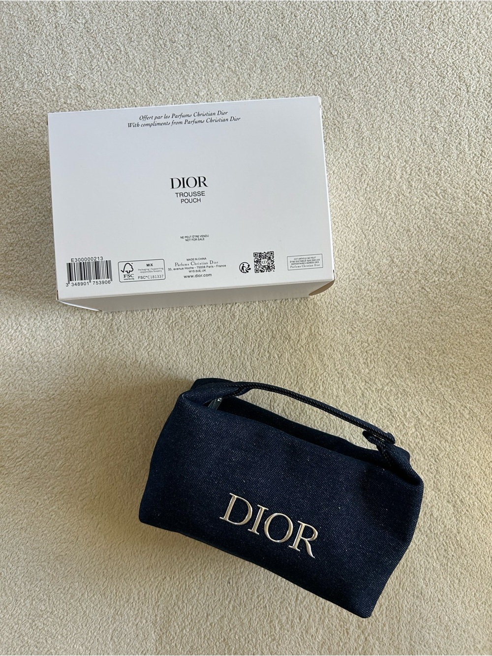 Dior Denim Trousse Pouch - Picture 2 of 5